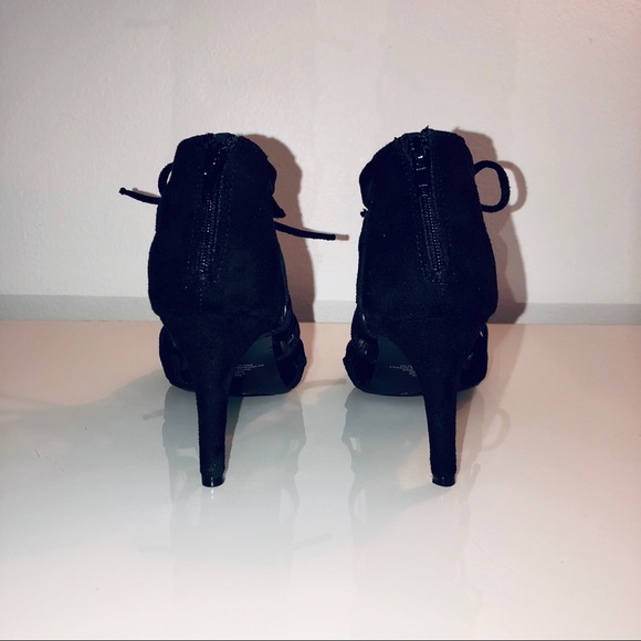 Impo Takara High Heel Sandal | Black Suede | 7 - Picture 7 of 8